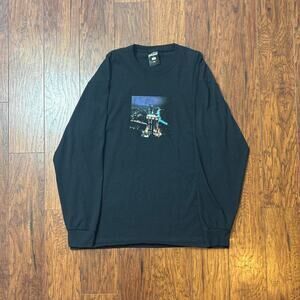 HUF X Playboy Y2K Bright Lights Long Sleeve Black T-Shirt